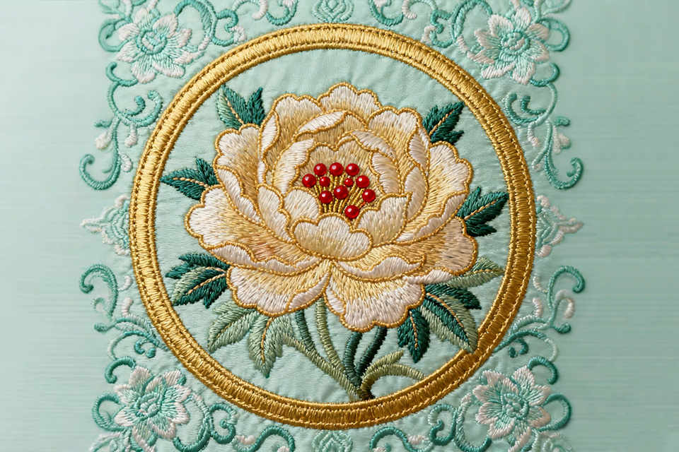 Computer Embroidery Factory Expert Analysis: Why Is the “Backing Stitch” Technique Essential for a Delicate Emblem?